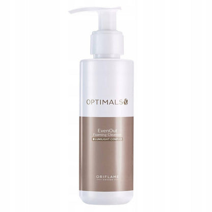 Optimals EvenOut Foaming Cleanser bottle on a white background