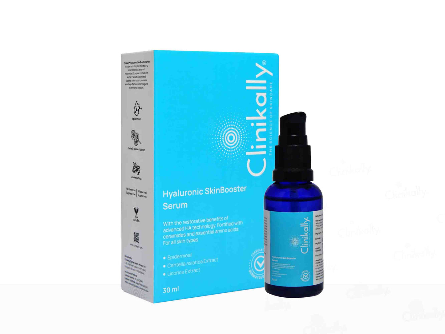 Clinikally Hydrating Winter Combo (HydraSoothe Moisturiser + Hyaluronic SkinBooster Serum)