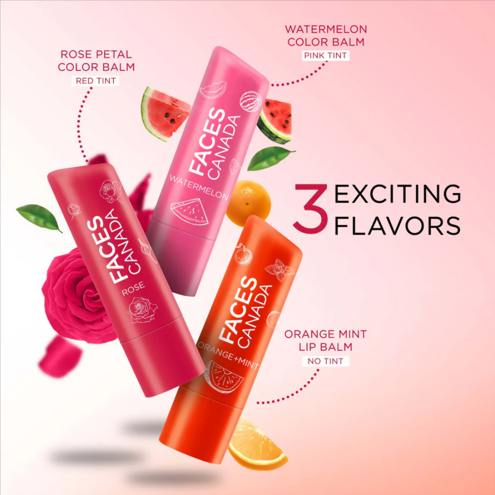 Faces Canada Vitamin C Lip Balm - Rose Petal