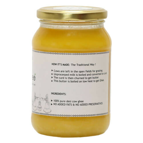 Haritha Herbals Desi Cow Ghee | Desi Ghee | Homemade Pure Cow Ghee | Authentic Ghee