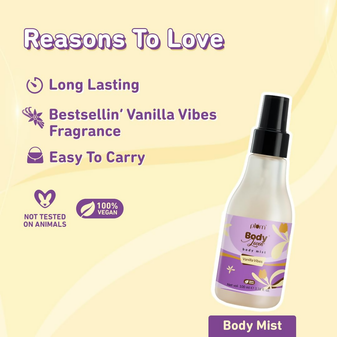 Plum BodyLovin' Vanilla Vibes Bath & Body Gift Set