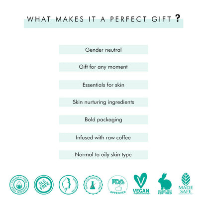 mCaffeine Coffee Moment Skin Care Gift Kit