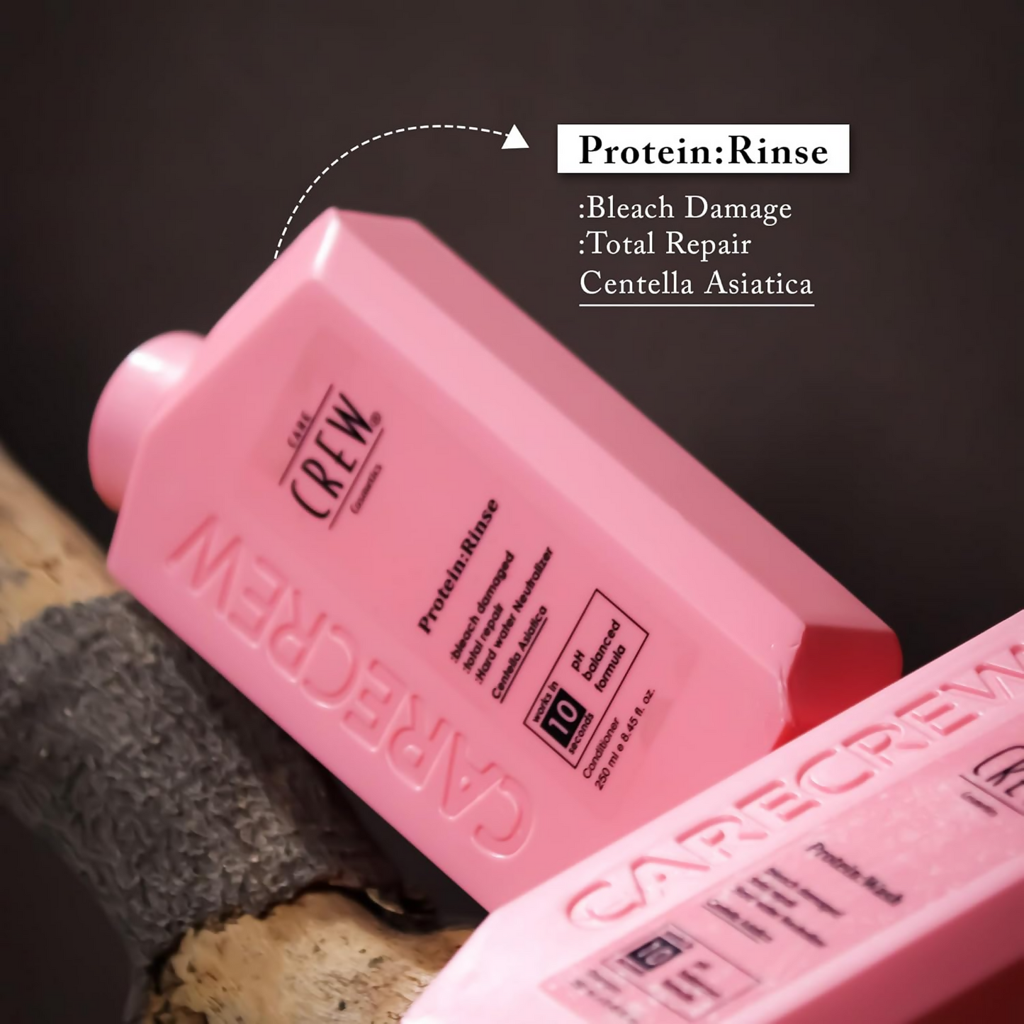 Care Crew Pure Protein Rinse Smoothening Conditioner