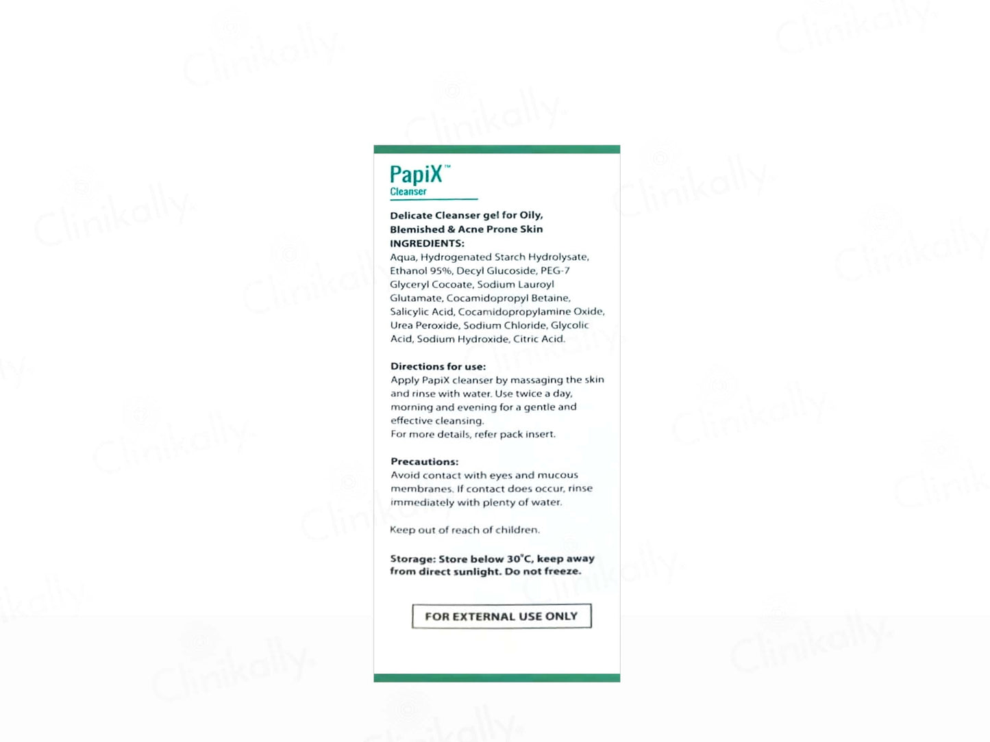 PapiX Delicate Cleanser Gel For Acne-Prone Skin