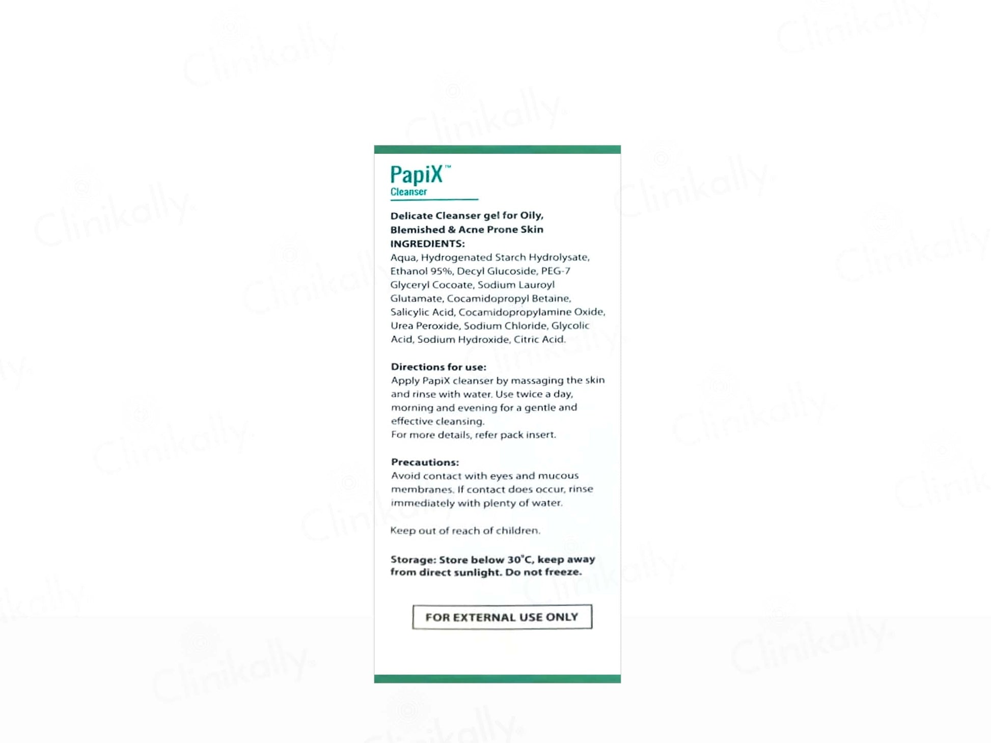 PapiX Delicate Cleanser Gel For Acne-Prone Skin