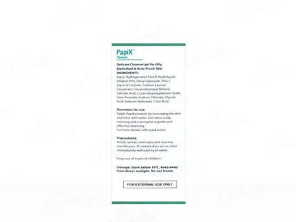 PapiX Delicate Cleanser Gel For Acne-Prone Skin