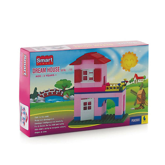 Box of Smart Dream House toy set with colorful design and text