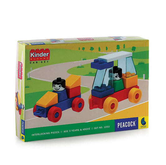 Kinder Surprise car set packaging with toy cars on a white background