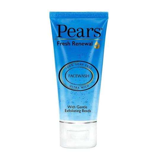 Pears Fresh Renewal Facewash tube on a white background