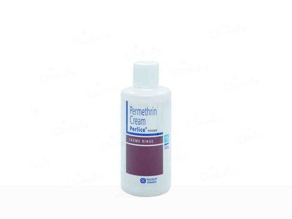 Permethrin Cream bottle on a white background