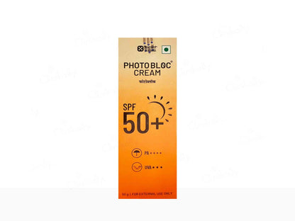 Box of Photobloc Cream SPF 50+ on a white background