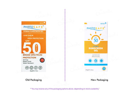 Photosafe Hybrid Broad Spectrum Sunscreen Gel SPF 50 PA++++