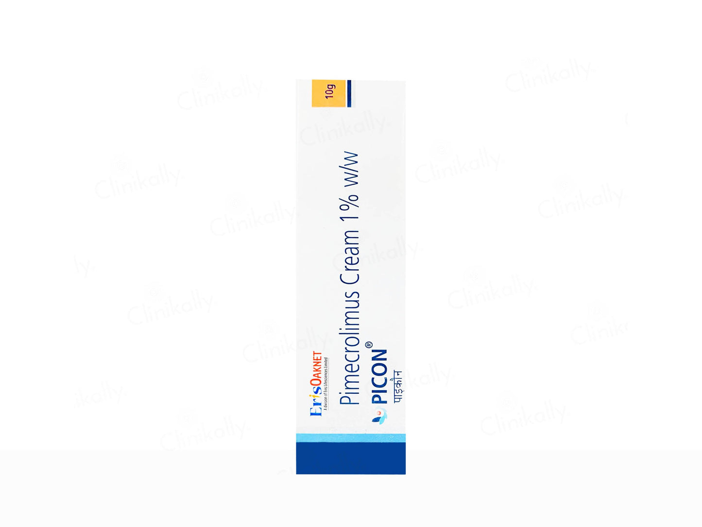 Pimecrolimus cream packaging on a white background