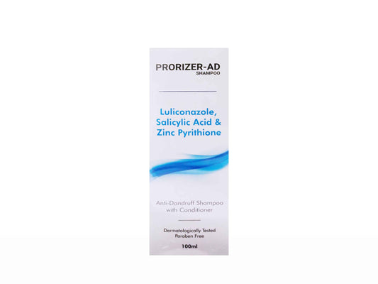 Prorizer-AD shampoo box on a white background