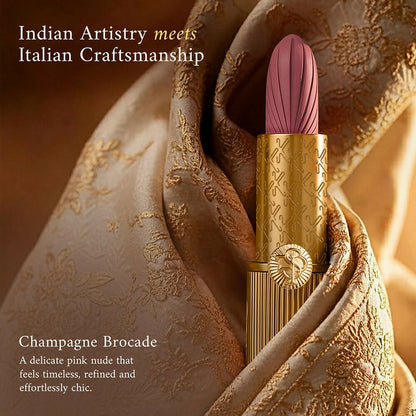 Kay Beauty x Falguni Shane Peacock Luxe Matte Lipstick - Champagne Brocade