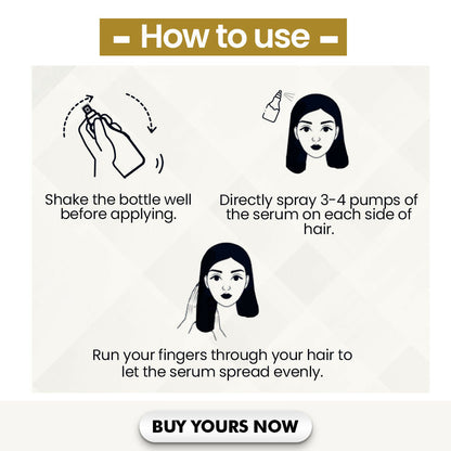The Natural Wash 5 In 1 Hair Spray Serum With Wheat Germ Oil