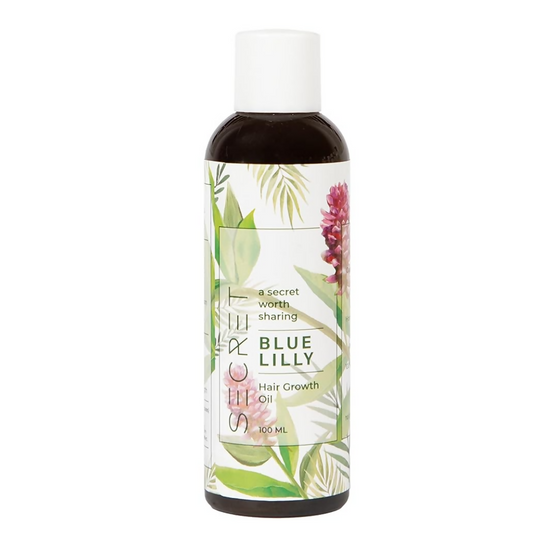 The Secret Hair Care Blue Lilly Hair Oil