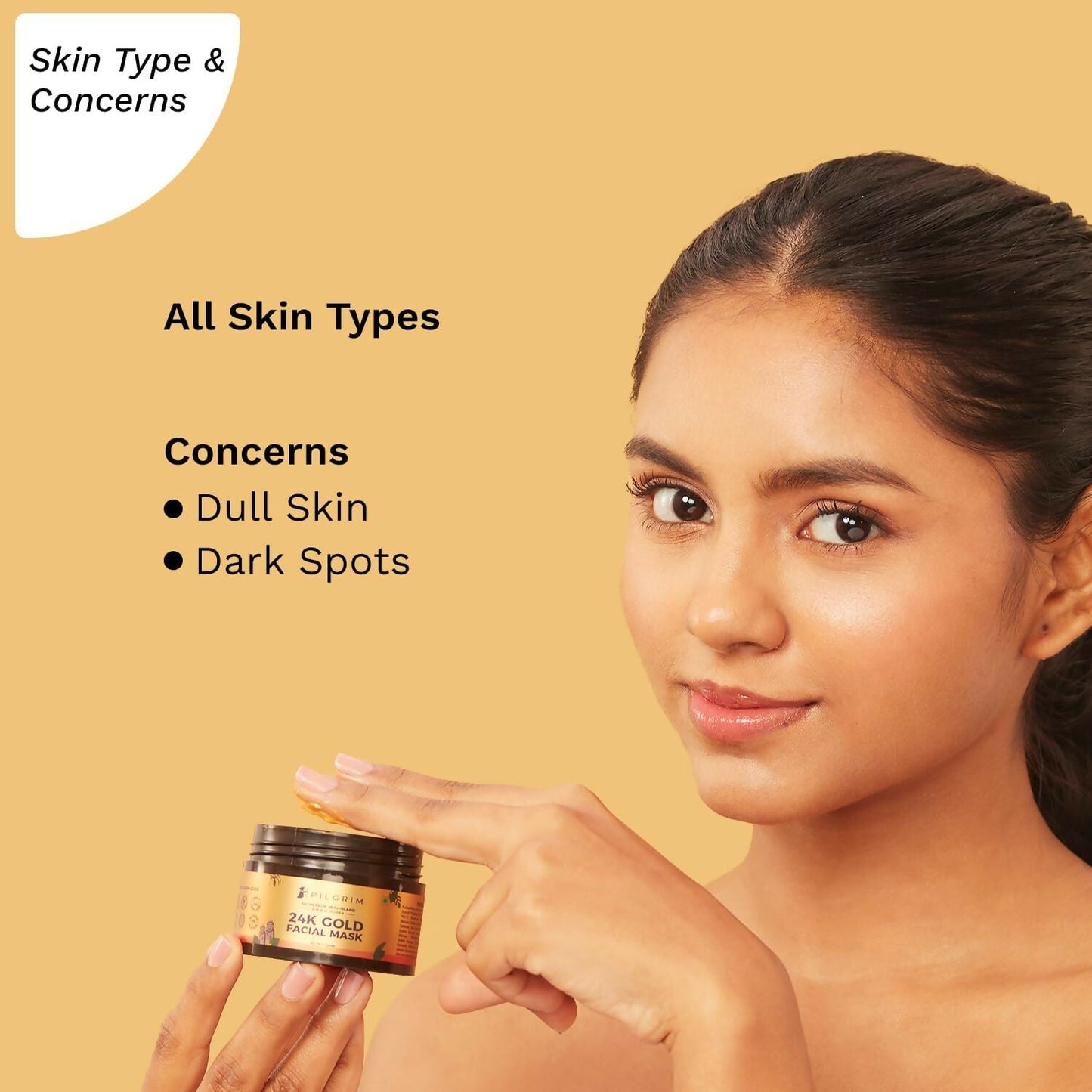 Pilgrim 24k Gold Face Mask For Glowing Skin