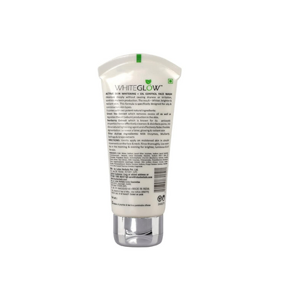Lotus Herbals White Glow Active Skin Whitening & Oil Control Facewash