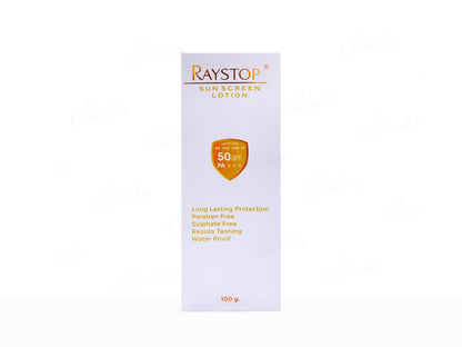 Raystop Sunscreen Lotion SPF 50 PA+++