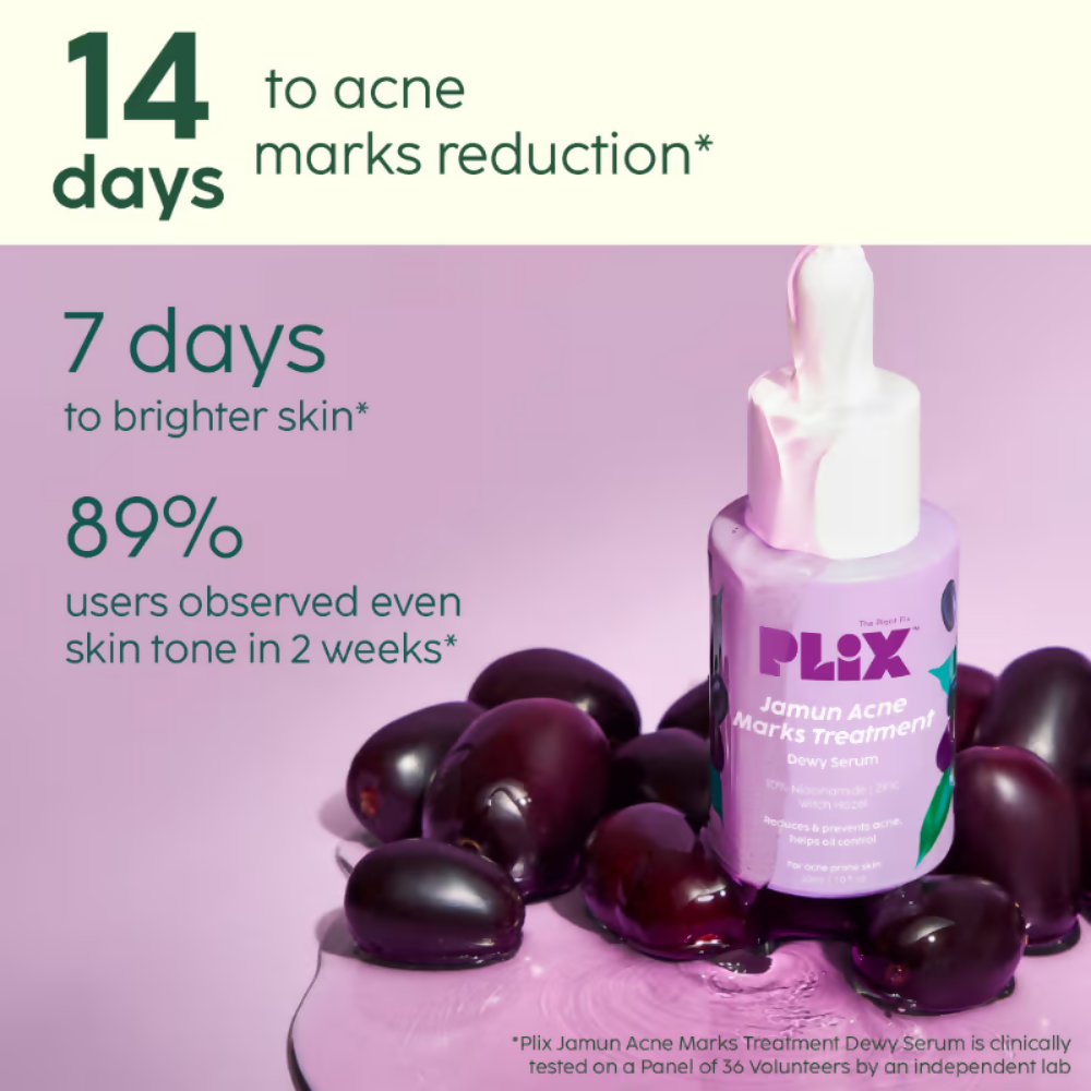 PLIX The Plant Fix 0.1% Salicylic Acid Mattifying Sunscreen SPF50+ PA+++ & Niacinamde Serum