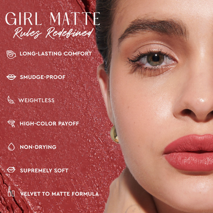 Kiro Slickstick Luxe Matte lipstick - Almond Butter