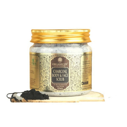 Organicos Charcoal Face & Body Scrub