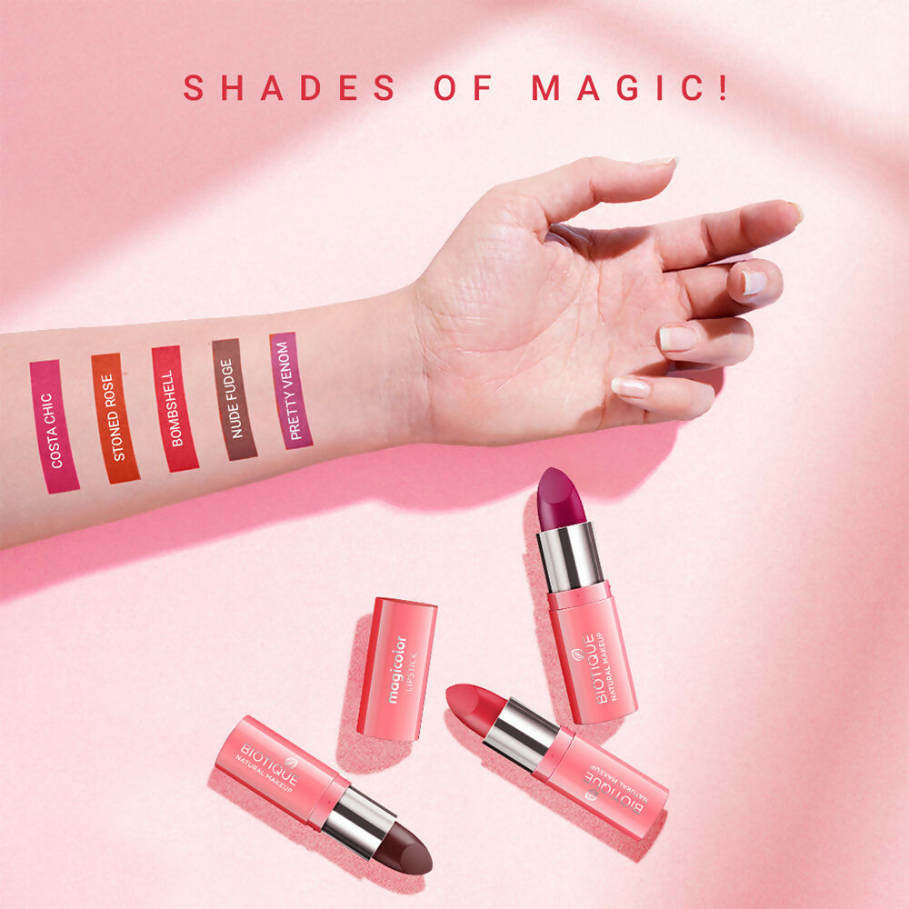 Biotique Magicolor Lipstick - Pretty Poison
