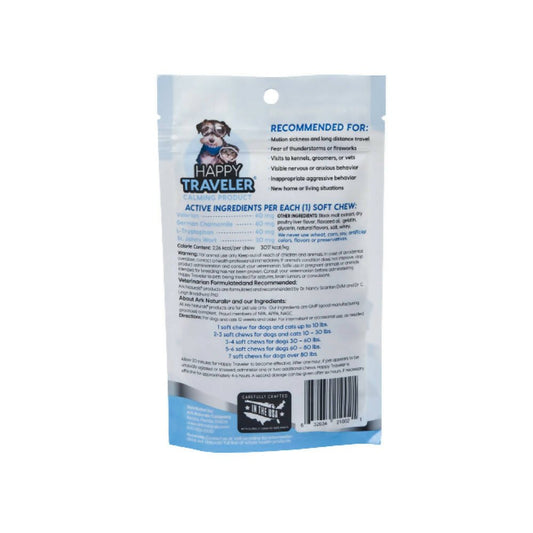 Ark Naturals Happy Traveler Soft Chews For Cats & Dogs