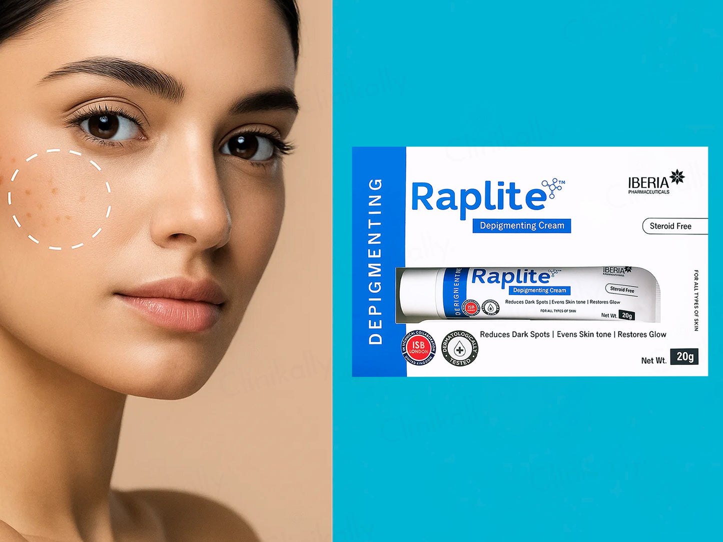 Raplite Depigmenting Cream