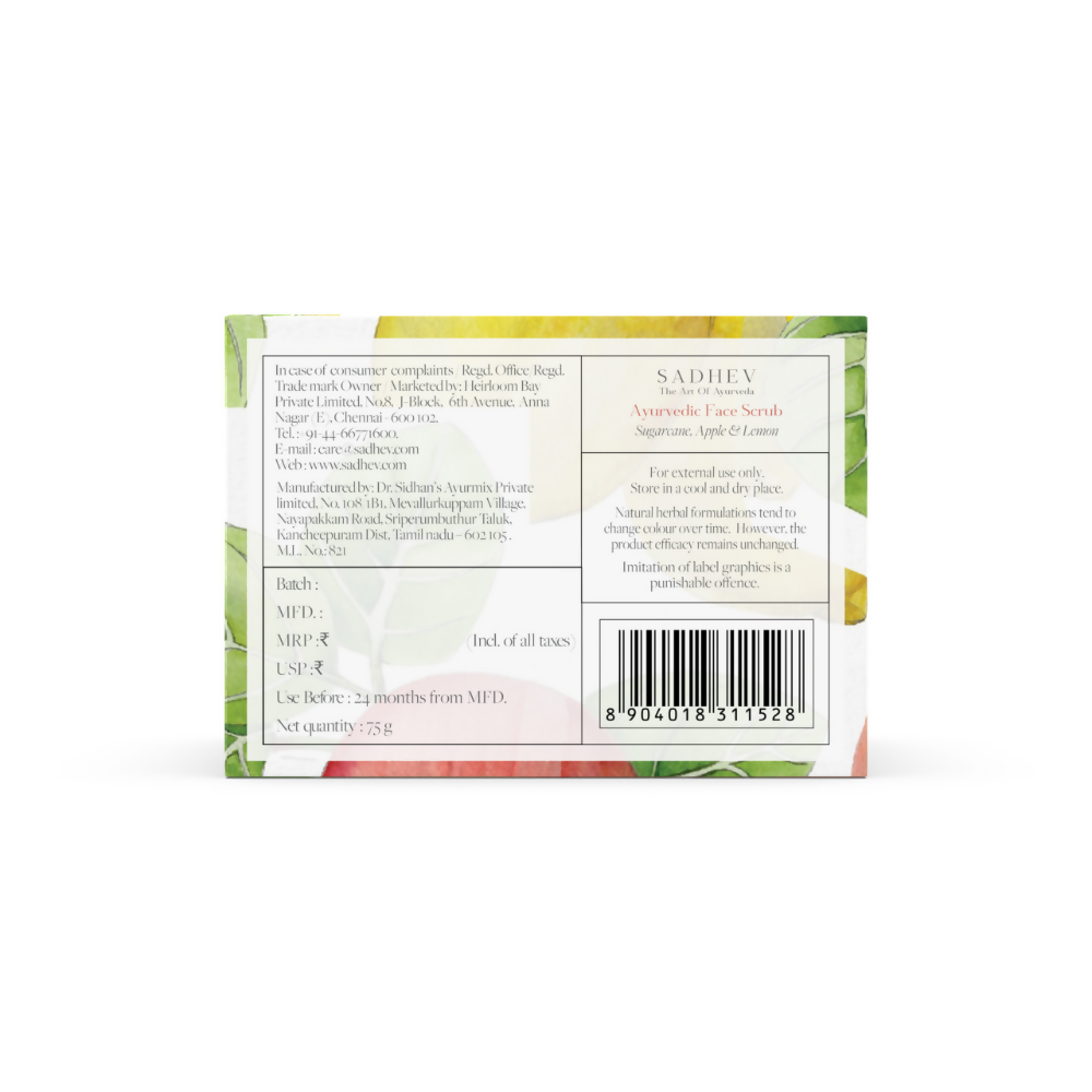 Sadhev Ayurvedic Face Scrub