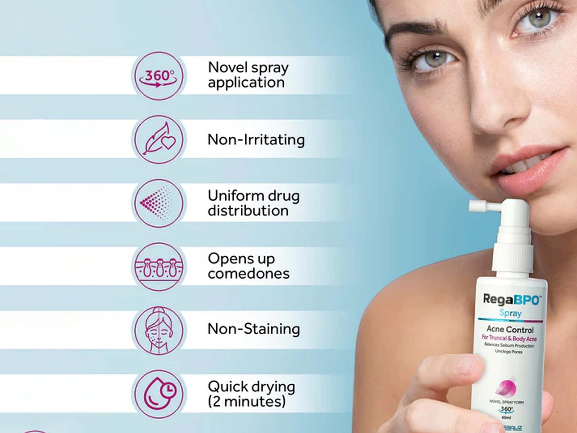 Rega-BPO Acne Control Body Spray