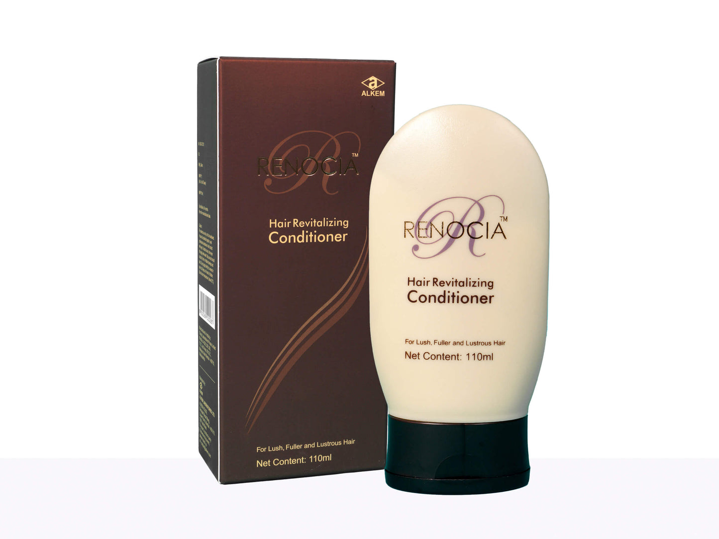 Renovacia Hair Revitalizing Conditioner bottle and packaging on a white background