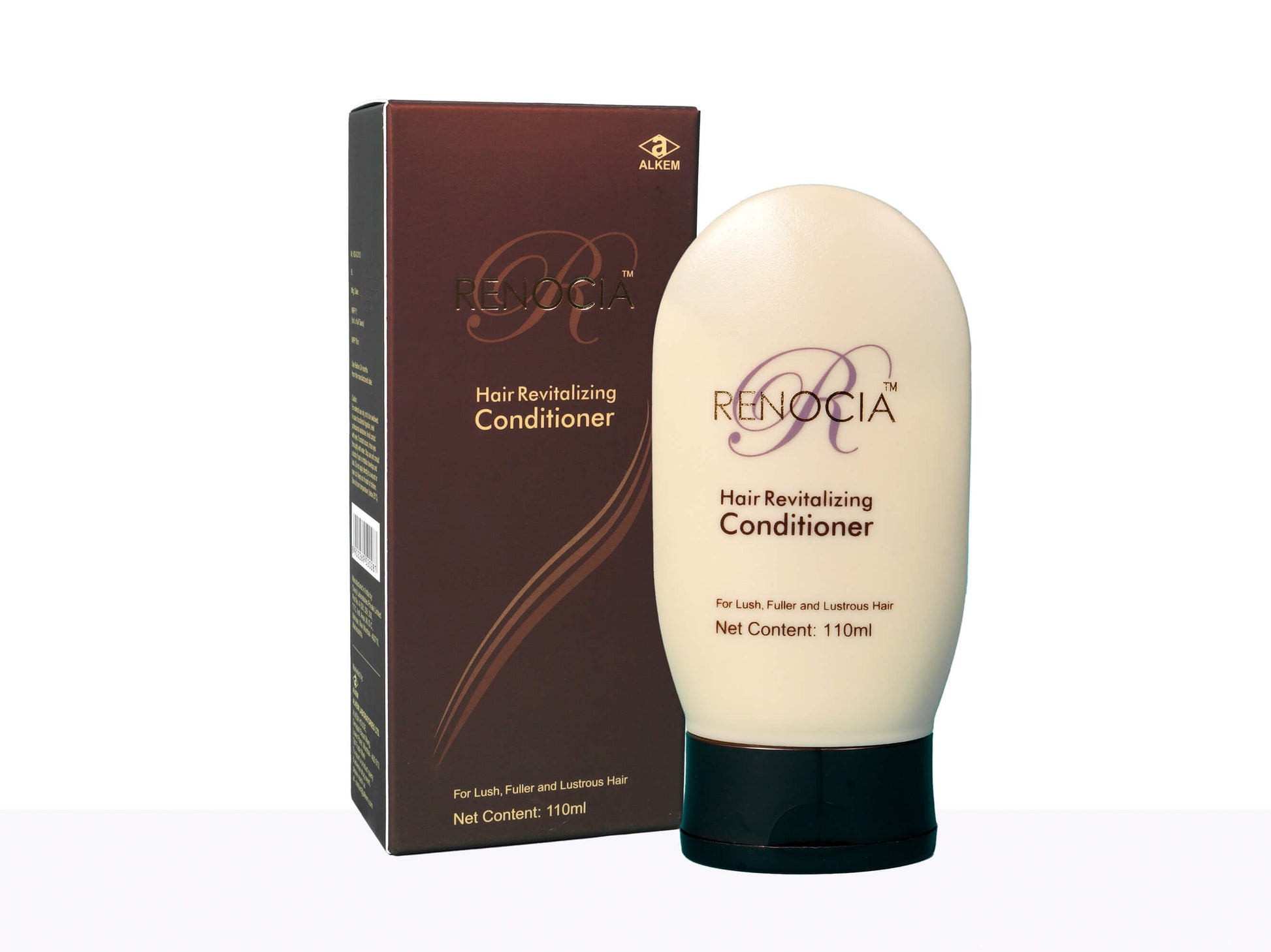 Renovacia Hair Revitalizing Conditioner bottle and packaging on a white background