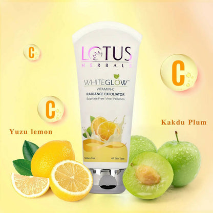 Lotus Herbals WhiteGlow Vitamin-C Radiance Exfoliator