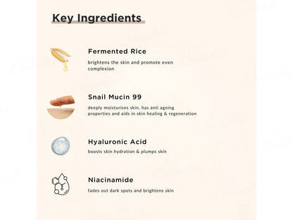 RiceKraft Rice & Snail Mucin Oil-Free Light Weight Moisturizer