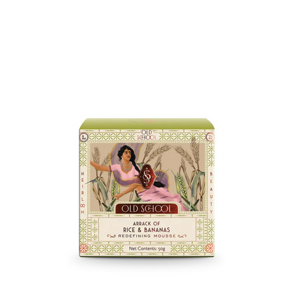 Old School Rituals Arrack of Rice & Banana Redefining Mousse Natural Face Moisturize