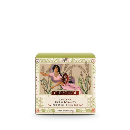Old School Rituals Arrack of Rice & Banana Redefining Mousse Natural Face Moisturize