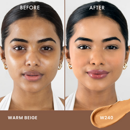 Lakme 9 To 5 Primer + Matte Mini Foundation - Warm Beige