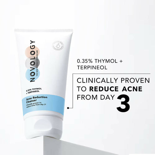 Novology Acne Reduction Cleanser With 0.35% Thymol + Terpineol