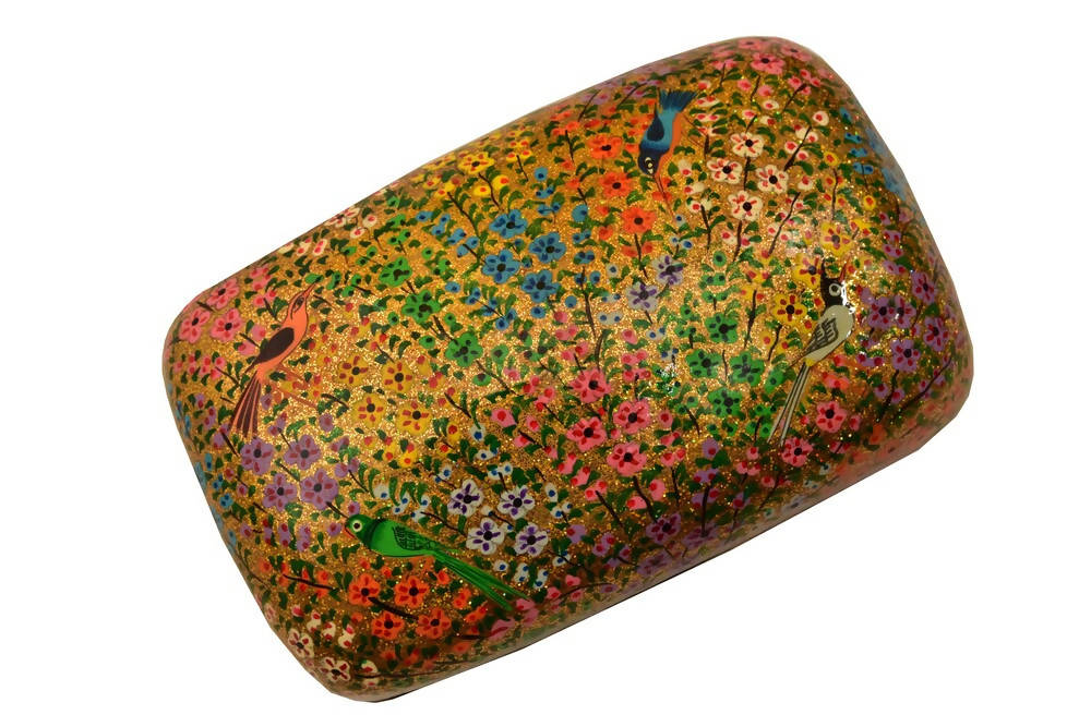 Nizalia Assorted Multicolour Chinar Oval Box - Limited Time Offer