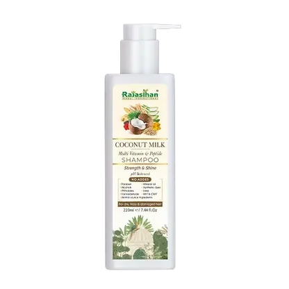 Rajasthan Herbals Coconut Milk Multi Vitamin & Peptide Shampoo