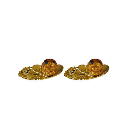 Sri Rudra Decorative Kumkum Haldi Tray (SR 01406)