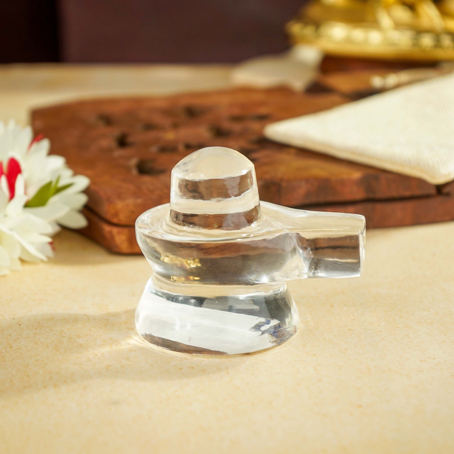 Sri Rudra Sphatika Lingam