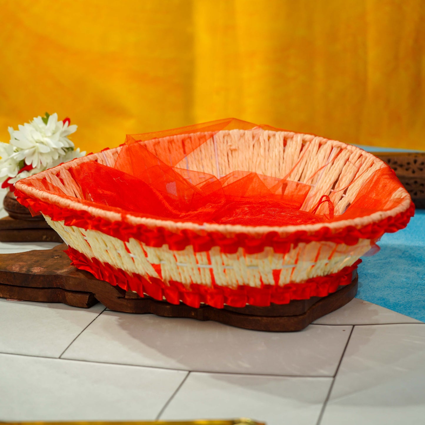 Sri Rudra Decorative Basket SR 03074