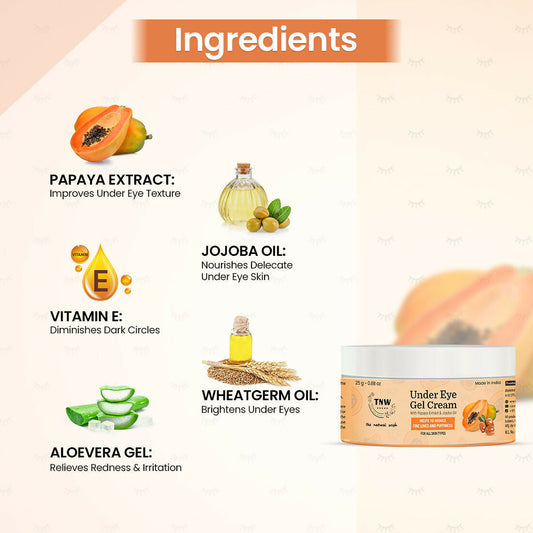 The Natural Wash Under Eye Gel Cream