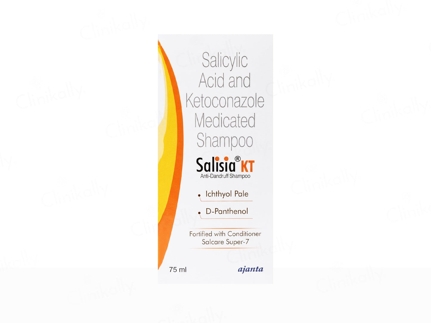 Salsia Salicylic Acid and Ketoconazole Medicated Shampoo packaging on a white background