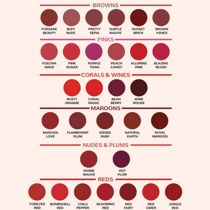 Faces Canada Weightless Matte Finish Lipstick - Wine Rouge 30