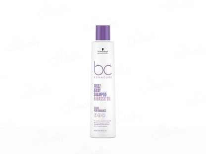 Schwarzkopf BC Bonacure shampoo bottle on a white background