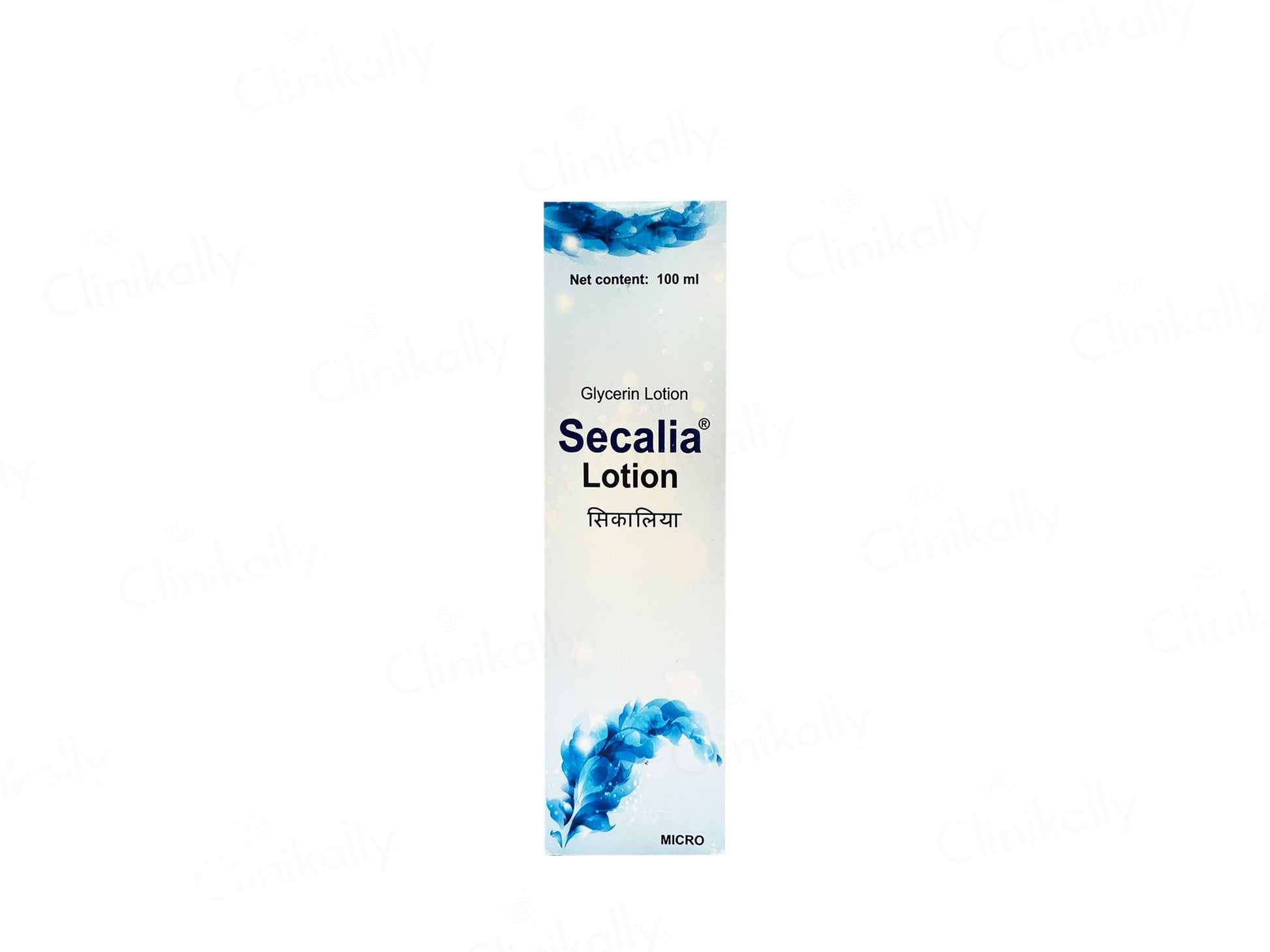 Secalia Lotion packaging on a white background